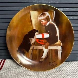 Donald Zoltan plate.  1984.